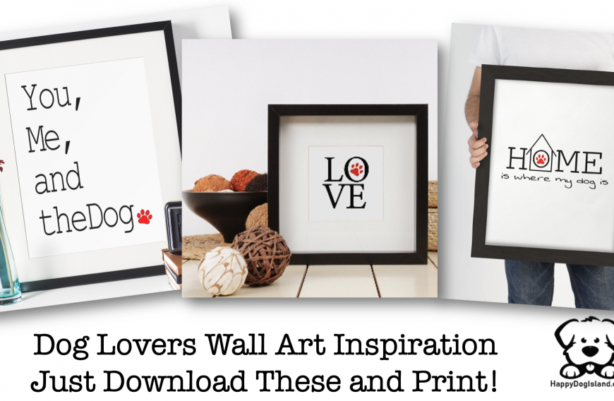 DIY Dog Lovers Wall Art Inspiration