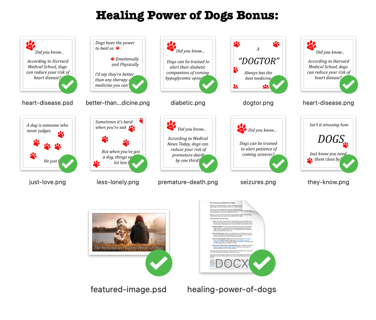 healing-bonus-screen Healing Power of Dogs Bonus