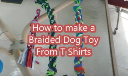 How to Make a Dog Toy from a T-Shirt